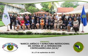 AUDITORES REGIONALES DE LAS UNIDADES ENLACE DEL  CFR-SICA DE EL SALVADOR  PARTICPAN EN SEMINARIO SOBRE INTEGRACI&Oacute;N REGIONAL Y DERECHO COMUNITARIO