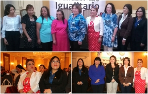 LA PRESIDENTA EN FUNCIONES DE LA CORTE DE CUENTAS PARTICIPA EN EL FORO "UN PASO A LA IGUALDAD"