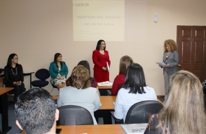 AENOR CAPACITA A AUDITORES DE CALIDAD DE LA CCR SOBRE LA NORMA UNE-ISO 31000 PARA LA GESTI&Oacute;N DE RIESGOS