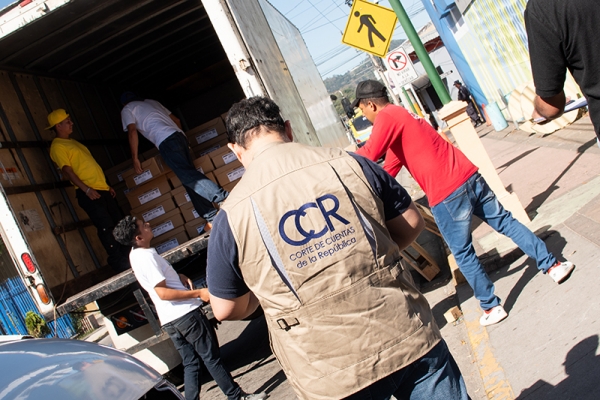 CCR verifica traslado de Paquetes Electorales para Comicios del 3 de marzo