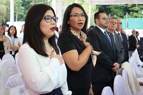 LA PRESIDENTE DE LA CORTE DE CUENTAS PARTICIPA EN ACTO CONMEMORATIVO POR EL &ldquo;D&Iacute;A DE LA INTEGRACI&Oacute;N CENTROAMERICANA&rdquo;