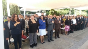 LA PRESIDENTE DE LA CORTE DE CUENTAS PARTICIPA EN ACTO CONMEMORATIVO POR EL &ldquo;D&Iacute;A DE LA INTEGRACI&Oacute;N CENTROAMERICANA&rdquo;