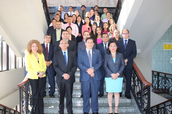 PRESIDENTE EN FUNCIONES DE LA CCR INAUGURA EL CURSO PROPED&Eacute;UTICO DE CONTABILIDAD FINANCIERA