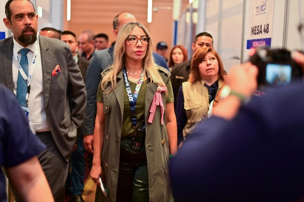 Presidenta Soriano verifica sede del escrutinio final