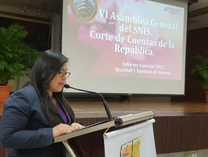CORTE DE CUENTAS PRESENT&Oacute; AVANCES EN LA  IMPLEMENTACI&Oacute;N DEL PLAN NACIONAL DE IGUALDAD 2016-2020 DURANTE ASAMBLEA SNIS