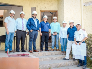 Autoridades CCR supervisan proyecto de adecuaci&oacute;n de la Regional de Santa Ana