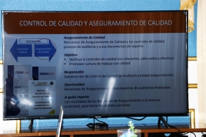 ORGANISMO DE DIRECCI&Oacute;N CONOCE PROPUESTA PARA EL CONTROL Y ASEGURAMIENTO DE LA CALIDAD DE AUDITOR&Iacute;A