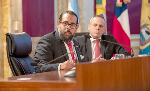 Magistrado Bendek diserta en Seminario de Comisi&oacute;n de la OLACEFS