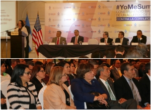 LA PRESIDENTE CCR TESTIGO DE HONOR EN LANZAMIENTO DE INICIATIVA PARA LA CONSTRUCCI&Oacute;N DE BASES DE ACUERDO DE PA&Iacute;S CONTRA LA CORRUPCI&Oacute;N
