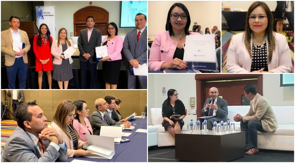 FUNCIONARIOS DE LA CCR PARTICIPAN EN CONVERSATORIO SOBRE FINANCIAMIENTO A PARTIDOS POL&Iacute;TICOS