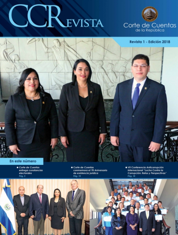 CORTE DE CUENTAS COMPARTE PRIMERA EDICI&Oacute;N DEL A&Ntilde;O 2018 DE SU REVISTA INSTITUCIONAL