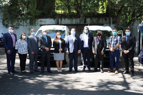 ORGANISMO DE DIRECCI&Oacute;N  ENTREGA VEH&Iacute;CULOS A OFICINAS REGIONALES PARA FORTALECER SU TRABAJO