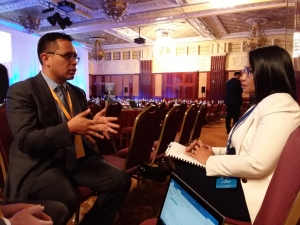 PRESIDENTE CARMEN ELENA RIVAS SE RE&Uacute;NE CON EL DIRECTOR DEL PROYECTO AUDITOR&Iacute;AS AMBIENTALES DEL PROGRAMA OLACEFS &ndash; GIZ